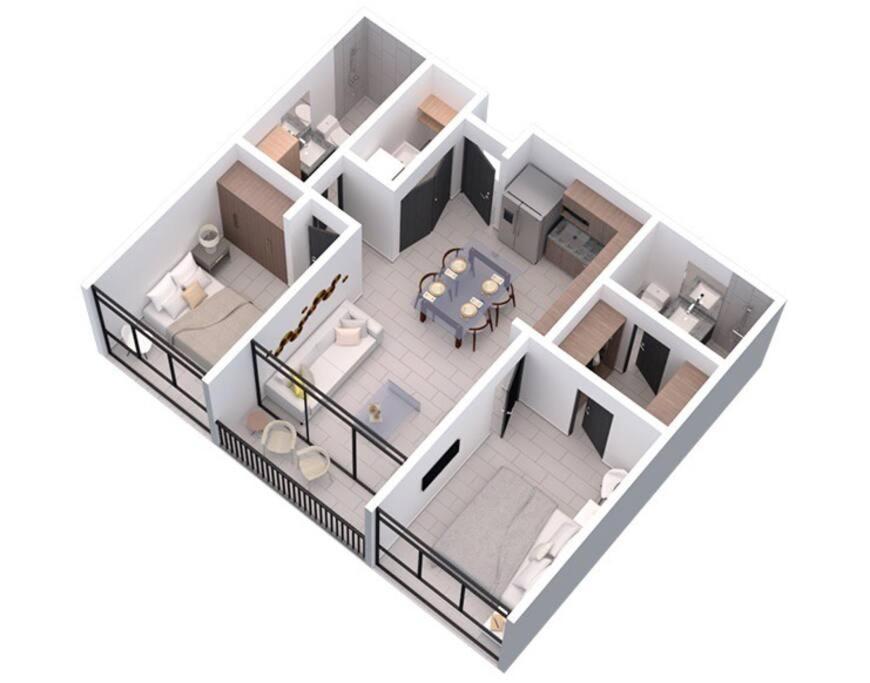 Avitat Joy &volcano View 2brm Pool &gym Apartamento *